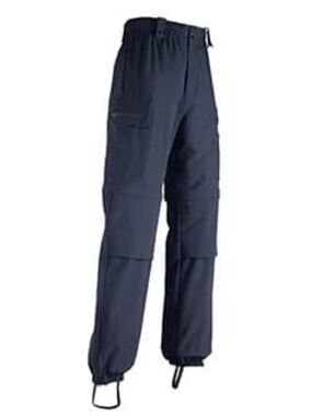 Men's Navy Convertible Cargo Pants Mocean Tech Stretch Zip Off Bike Pants